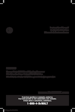Roterende Hamers DEWALT D25810K