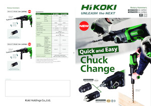 Roterende Hamers HiKOKI DH26PMC