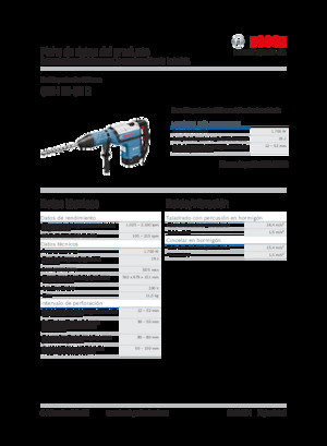 Roterende Hamers Bosch GBH 12-52 D