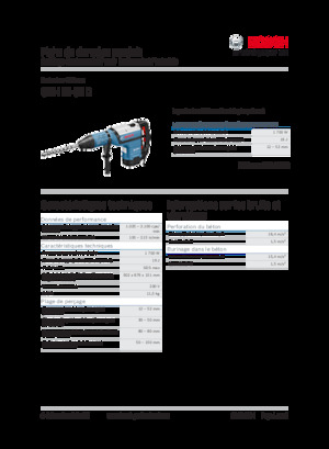 Roterende Hamers Bosch GBH 12-52 D