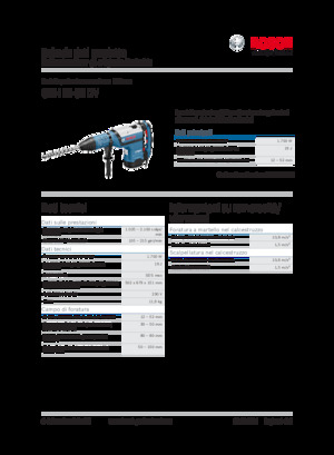 Roterende Hamers Bosch GBH 12-52 DV