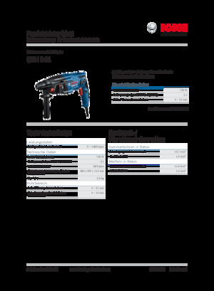 Roterende Hamers Bosch GBH 2-21