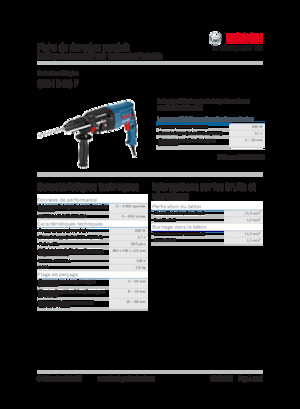 Roterende Hamers Bosch GBH 2-26 F