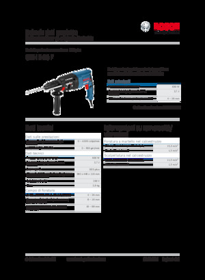 Roterende Hamers Bosch GBH 2-26 F