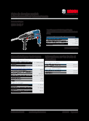 Roterende Hamers Bosch GBH 2-28 F
