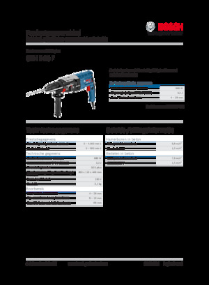 Roterende Hamers Bosch GBH 2-28 F