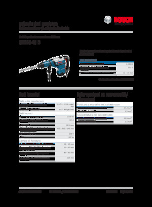 Roterende Hamers Bosch GBH 8-45 D