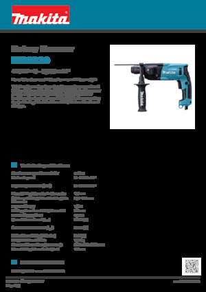 Roterende Hamers Makita HR1830