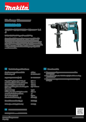 Roterende Hamers Makita HR1840