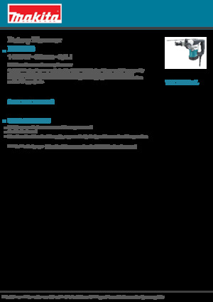 Roterende Hamers Makita HR3530