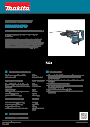 Roterende Hamers Makita HR3541FC