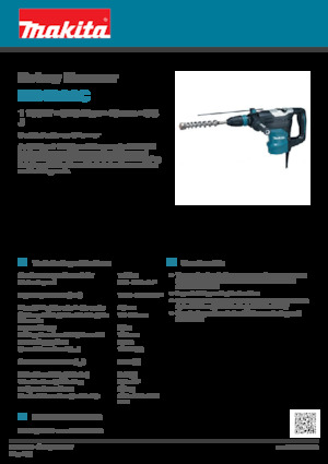Roterende Hamers Makita HR4003C