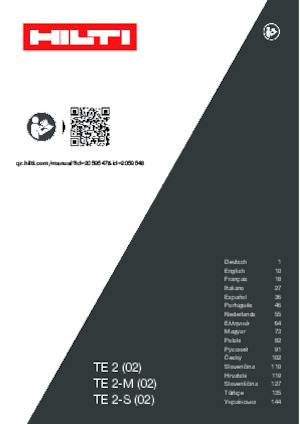 Roterende Hamers Hilti TE 2-M