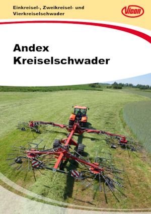 Rotatieharken Vicon Andex 1304 Plus