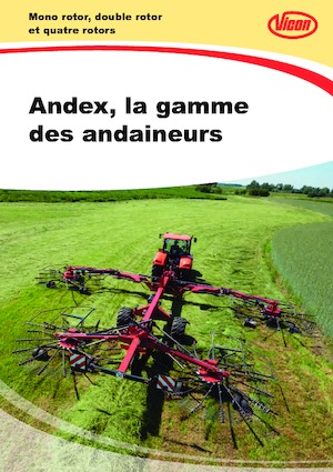 Rotatieharken Vicon Andex 1304 Plus