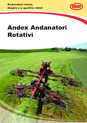 Rotatieharken Vicon Andex 1304 Plus