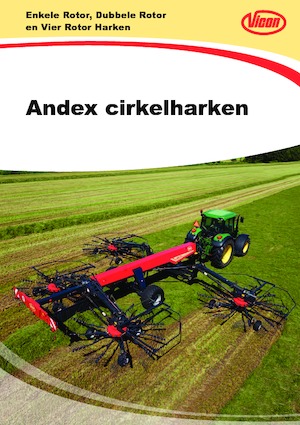 Rotatieharken Vicon Andex 1304 Plus