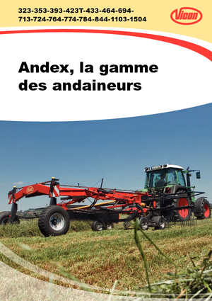 Rotatieharken Vicon Andex 464