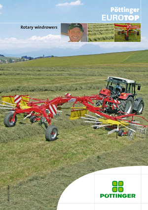 Rotatieharken Pöttinger EuroTop 881 A