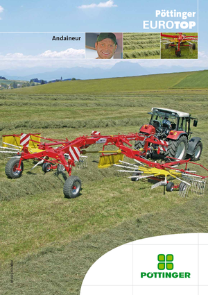 Rotatieharken Pöttinger EuroTop 881 A