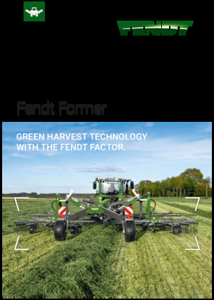 Rotatieharken Fendt Former 920 C Pro