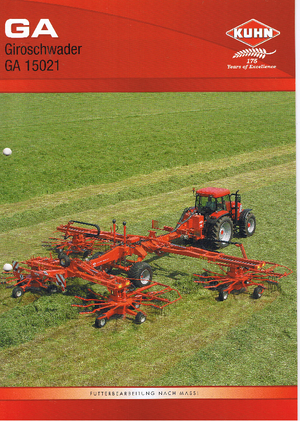 Rotatieharken Kuhn GA 15021