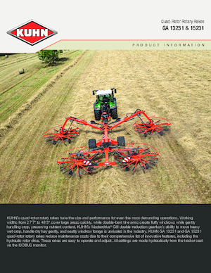 Rotatieharken Kuhn GA 15231 