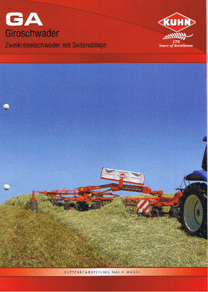 Rotatieharken Kuhn GA 7822