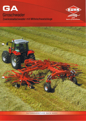 Rotatieharken Kuhn GA 7301