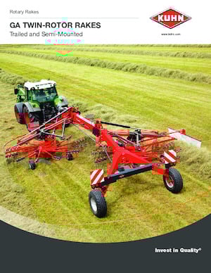 Rotatieharken Kuhn GA 8121