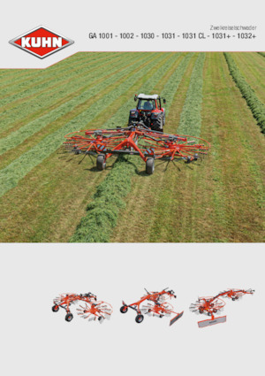 Rotatieharken Kuhn GA 8830