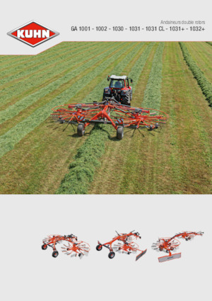 Rotatieharken Kuhn GA 8830