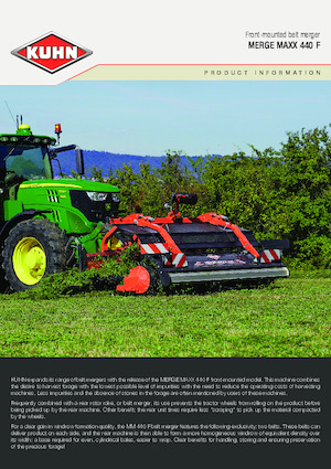 Rotatieharken Kuhn Merge Maxx 442 F 