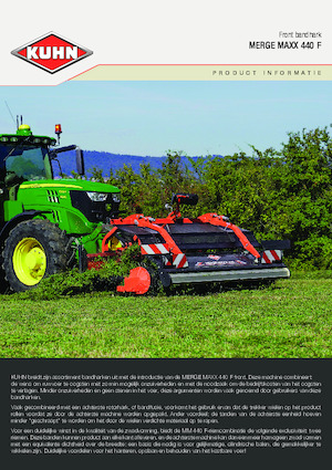 Rotatieharken Kuhn Merge Maxx 442 F 