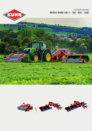 Rotatieharken Kuhn Merge Maxx 762