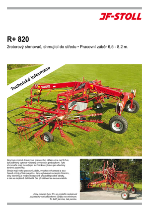 Rotatieharken JF-Stoll R 820 Plus
