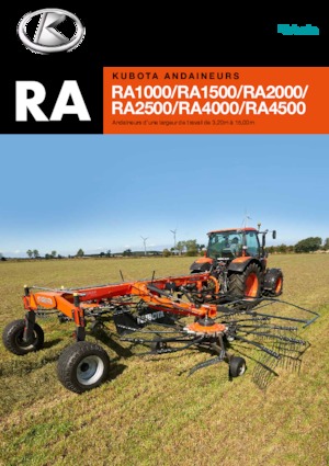 Rotatieharken Kubota RA2071T Evo (Plus)