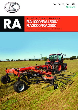 Rotatieharken Kubota RA2071T Evo (Plus)