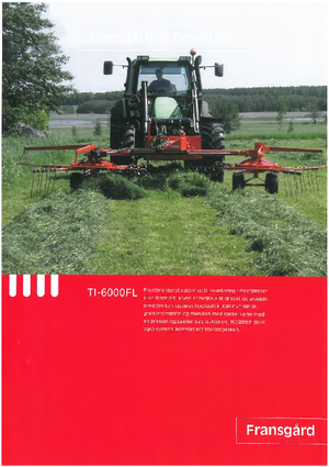 Rotatieharken Fransgard TI 6000 FL