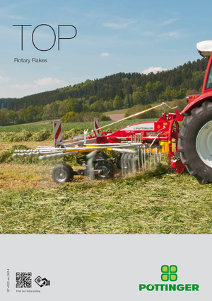 Rotatieharken Pöttinger Top 702 C