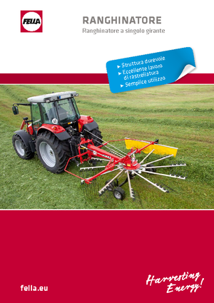 Rotatieharken Fella TS 456 DN