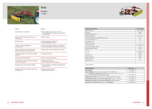 Rotatieharken Fella TS 425 T Hydro