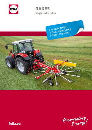 Rotatieharken Fella TS 456 T