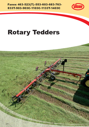 Rotatieschudders Vicon Fanex 763