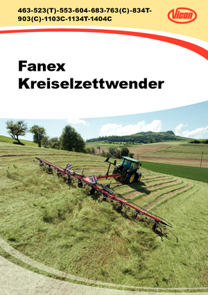 Rotatieschudders Vicon Fanex 604