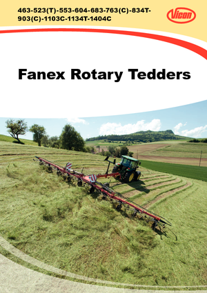 Rotatieschudders Vicon Fanex 604