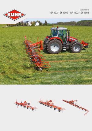 Rotatieschudders Kuhn GF 8700