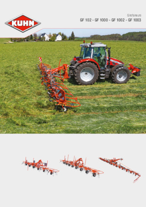 Rotatieschudders Kuhn GF 8700