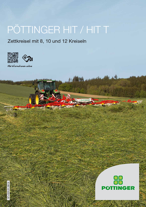 Rotatieschudders Pöttinger Hit 10.11 T