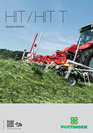 Rotatieschudders Pöttinger Hit 12.14 T